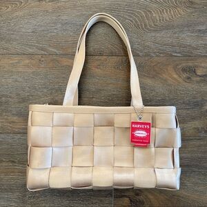 Harveys Seat Belt Bag Shoulder Tote Tan